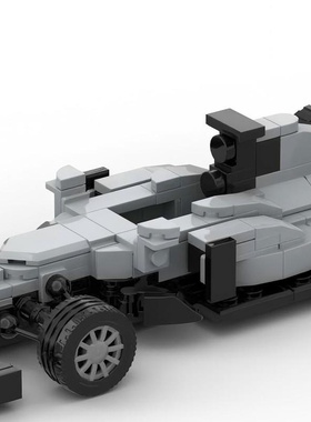 MOC-76040方程式 F1梅赛德斯 W07混合动力赛车男拼装积木玩具
