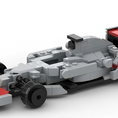 国产积木MOC-60777 方程式F1 迈凯轮 MP4-23儿童拼插砖块积木