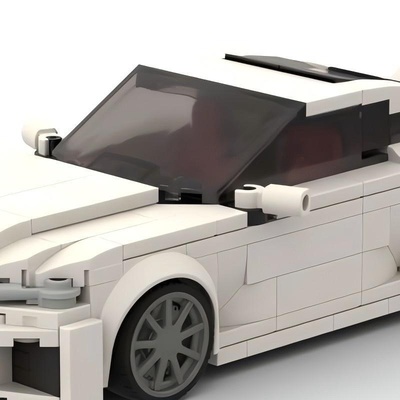 国产积木MOC-177483 宝马M2（G87）小颗粒汽车模型创意摆件积木