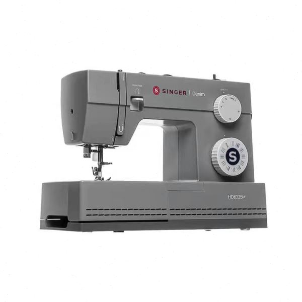 胜家HD6335M缝纫机家用小型多功能吃厚型脚踏台式锁扣带锁边