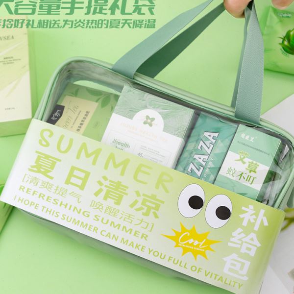 清凉伴手礼夏季旅游防暑降温大礼包商务送客户公司员工实用小礼品