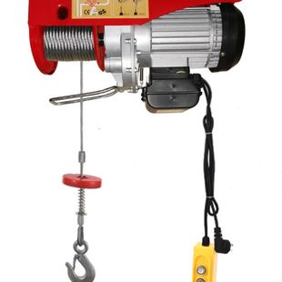 微型家用电动葫芦220V小型吊机家用小型升降葫芦卷扬机 新款
