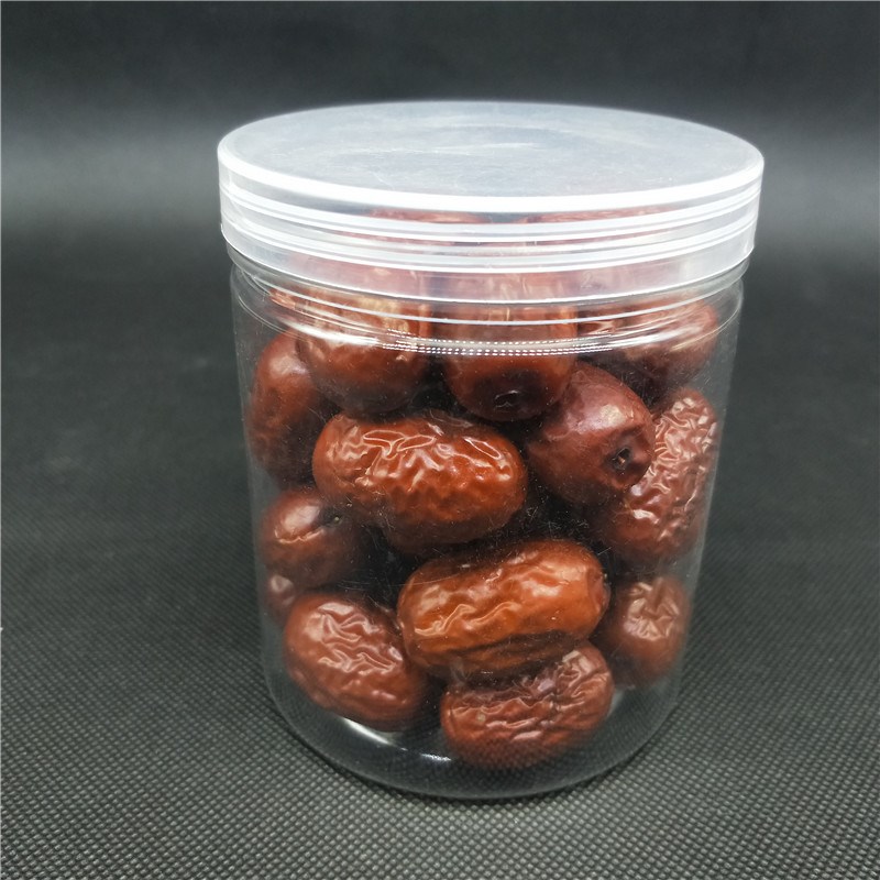 供应 85口螺旋口罐85*100  pet塑料密封罐 透明罐