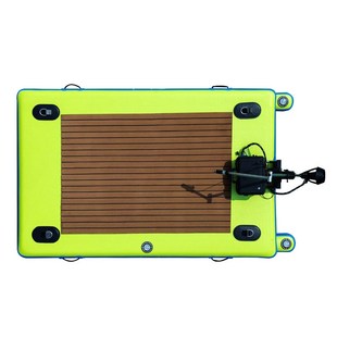 翻天科技电动充气浮台 4300W船外机船尾挂机电动船用水下推进器