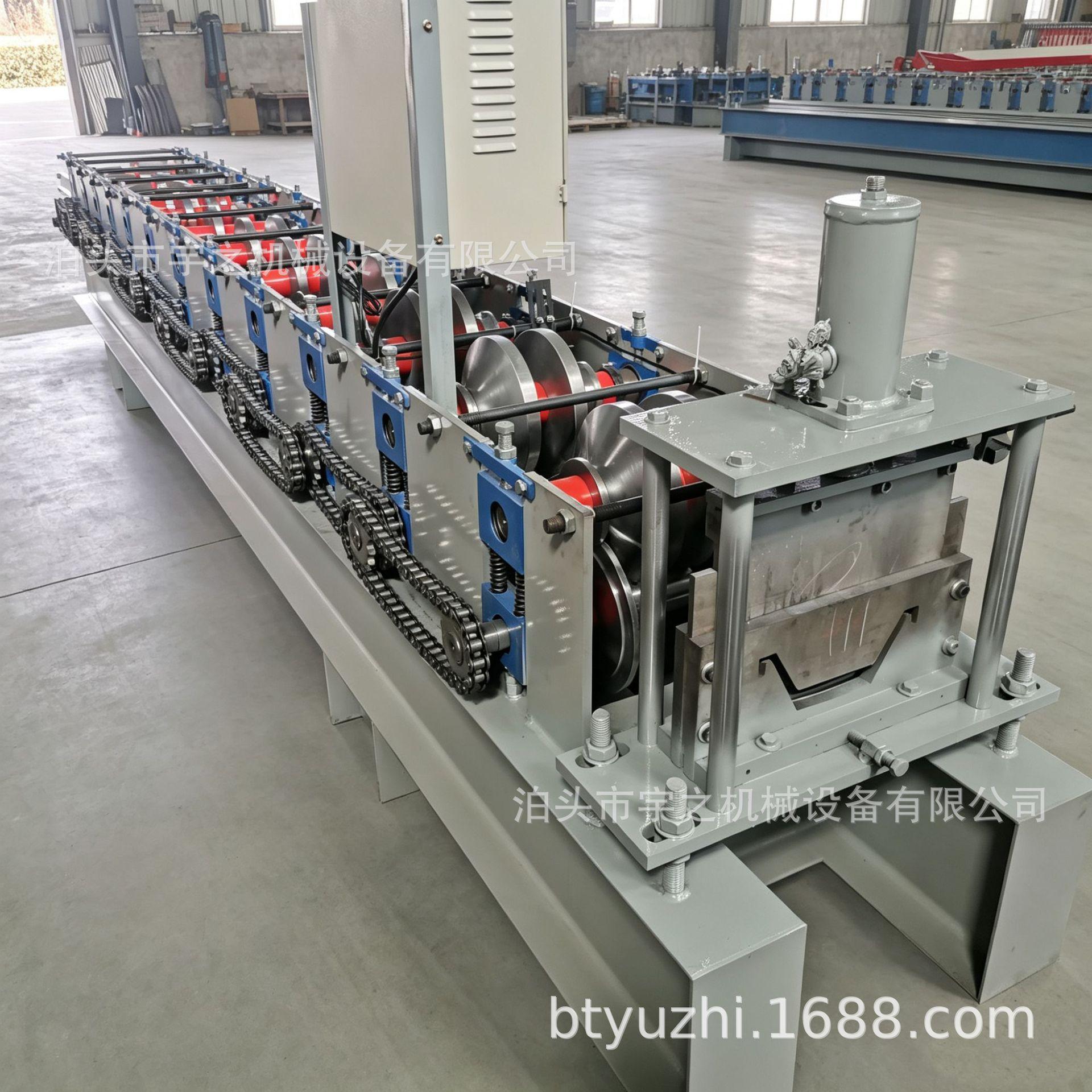 u型槽机械全自动彩钢瓦天沟成型机光伏水槽设备不锈钢天沟水槽机
