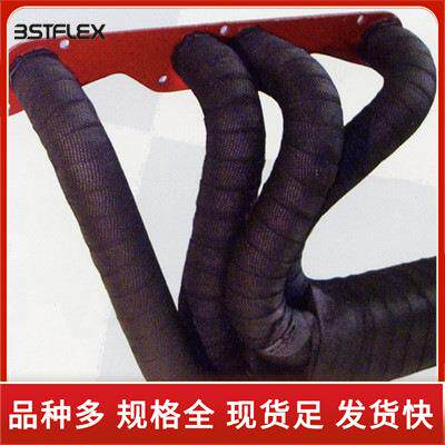 排气管缠绕带阻燃防烫布芭蕉布汽车排气管隔音棉耐高温防火包裹布