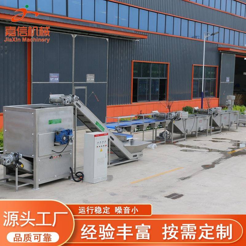 莱阳梨气泡清洗机榨菜丝海带丝鼓泡清洗设备商用芥菜秋葵洗菜机