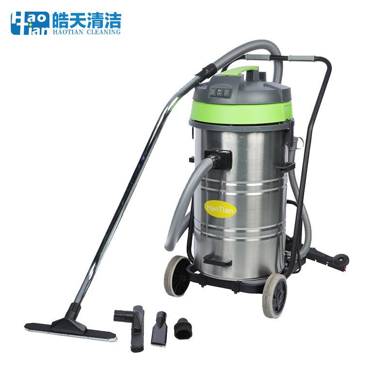 HT80J-3Y吸尘器大功率三马达工厂车间地坪用后扒式工业吸水机