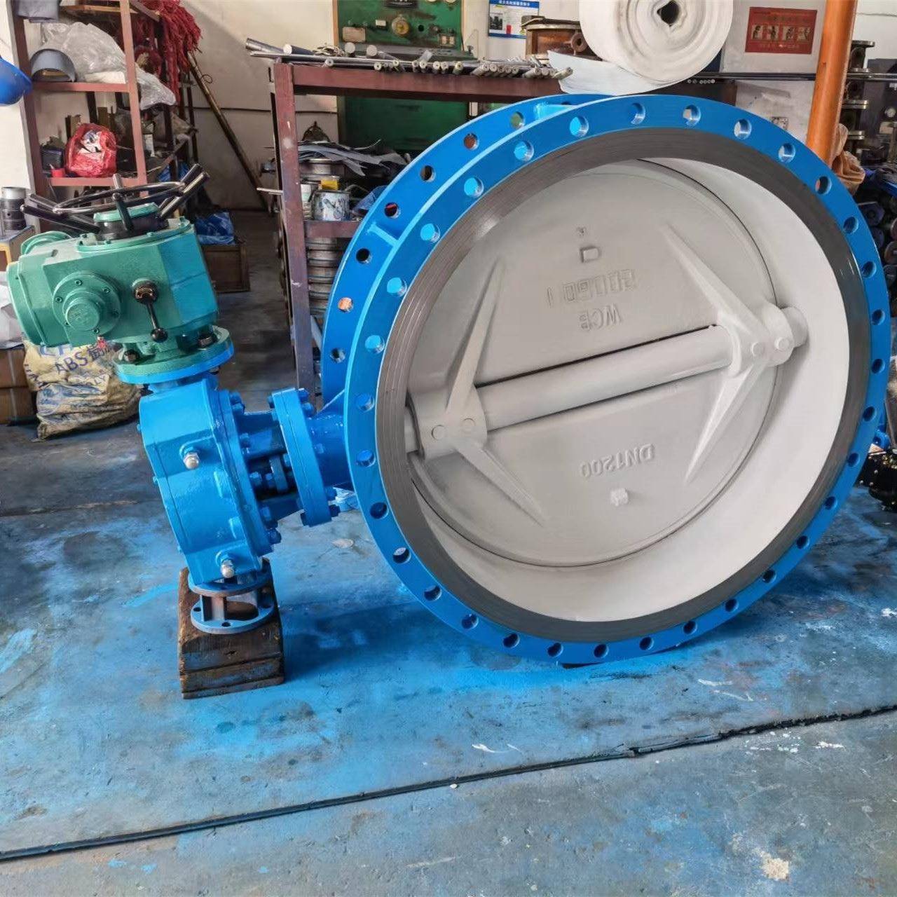 双向压电动法兰式硬密封蝶阀D943H-16CDN800DN1000