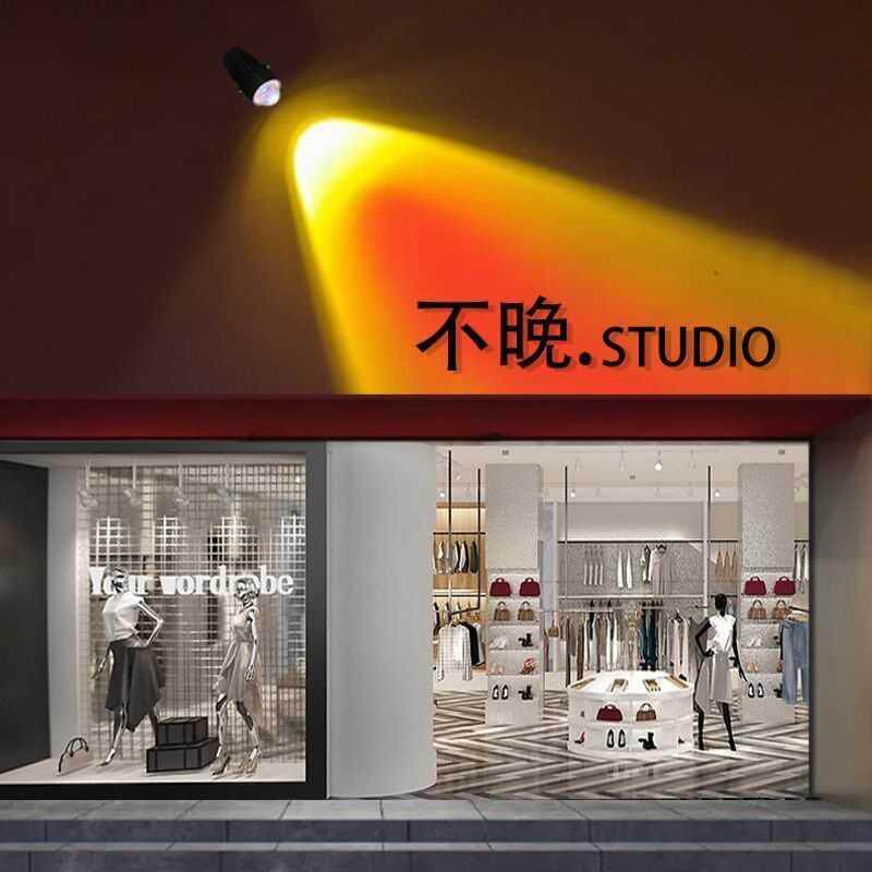 户外防水壁灯日落灯外墙灯阳台庭院亮化绿化明装洗墙灯射灯门头灯
