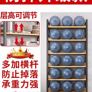 书架简约落地钢木多层客厅简易储物架家用卧室收纳铁艺书柜置物架