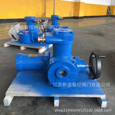 MA煤矿进下瓦斯隔爆电动执行器ZB20-24AC660V手动蝶阀改电动D941