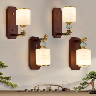 新中式壁灯宋氏美学客厅电视背景墙壁灯床头墙灯楼梯走廊酒店壁灯