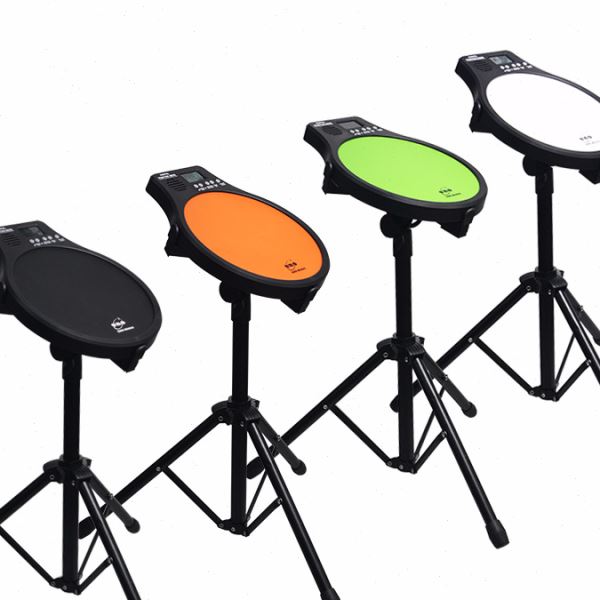 伊诺EMD40三合一升级哑鼓 12寸电子哑鼓 架子鼓练习鼓带节拍测速