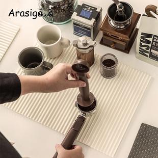 吧台垫沥水垫岚川雪克杯防震硅胶垫子桌面调酒咖啡机隔热防滑杯垫