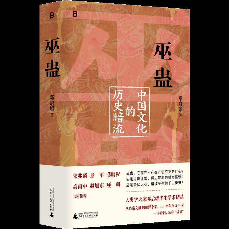 巫蛊:中国文化的历史暗流 邓启耀 著 三十余年来致力于中国巫蛊现象与文化的研究 中国历史文化书籍 叫魂 广西师大正版