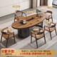 实木茶桌全套新中式 办公室泡茶桌椅组合家用客厅喝茶桌茶台一整套
