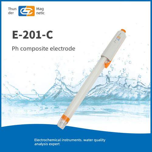 上海雷磁铁Ph覆合电极E-201-C E-201-F型实验室Ph计探头
