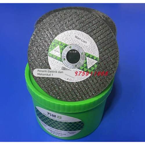 深圳万联牌107 125mm 150mm绿色树脂砂轮切割片角磨片不锈钢锯片