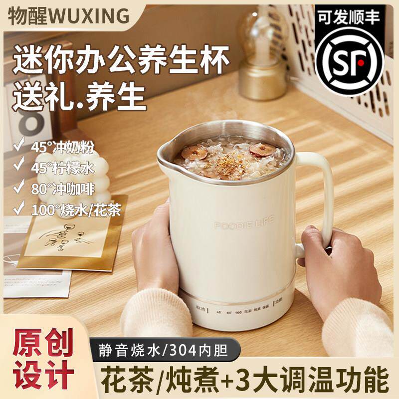 旅行养生壶一体炖煮烧水杯迷你小型办公室养生杯宿舍学生一人用