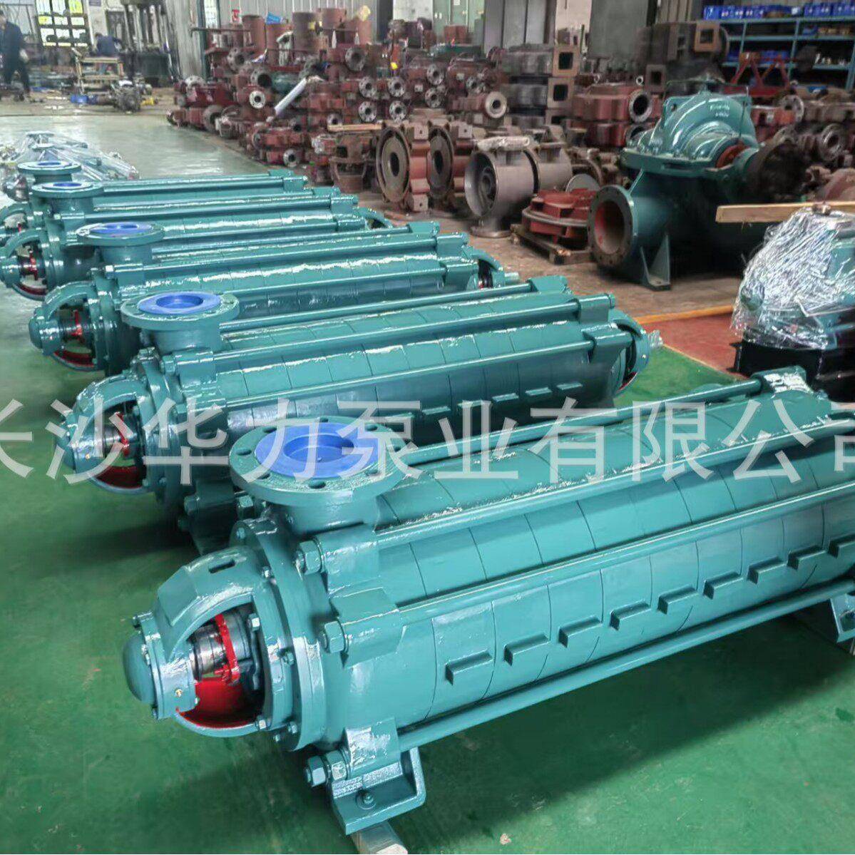 卧式多级离心泵工地排水D155-0x10铸钢耐磨