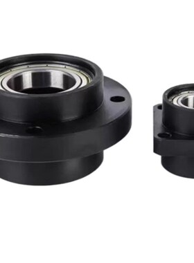 固定轴承座10 RHD双p轴嵌入带卡簧对边法兰组件带座轴承BGCZ BFU5