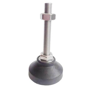 WAL22 E100 D40 L50 脚杯防震固定调节型全橡胶底 替代怡合达