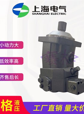上海电气斜轴式柱塞泵A6VM28/55/80/107/160/200EP2D/63W变量马达