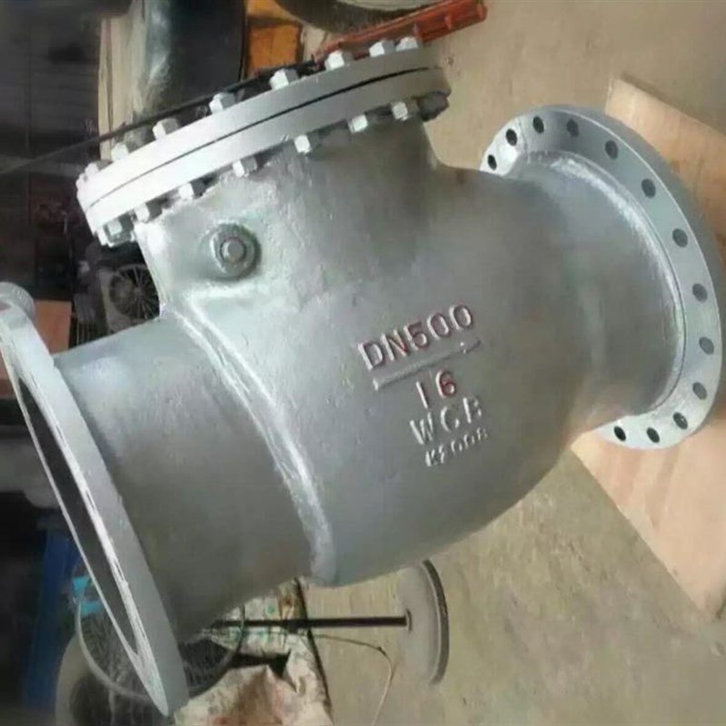 H44H-16C25C碳铸钢法兰旋启式止回阀单向阀防倒流水蒸汽止逆阀