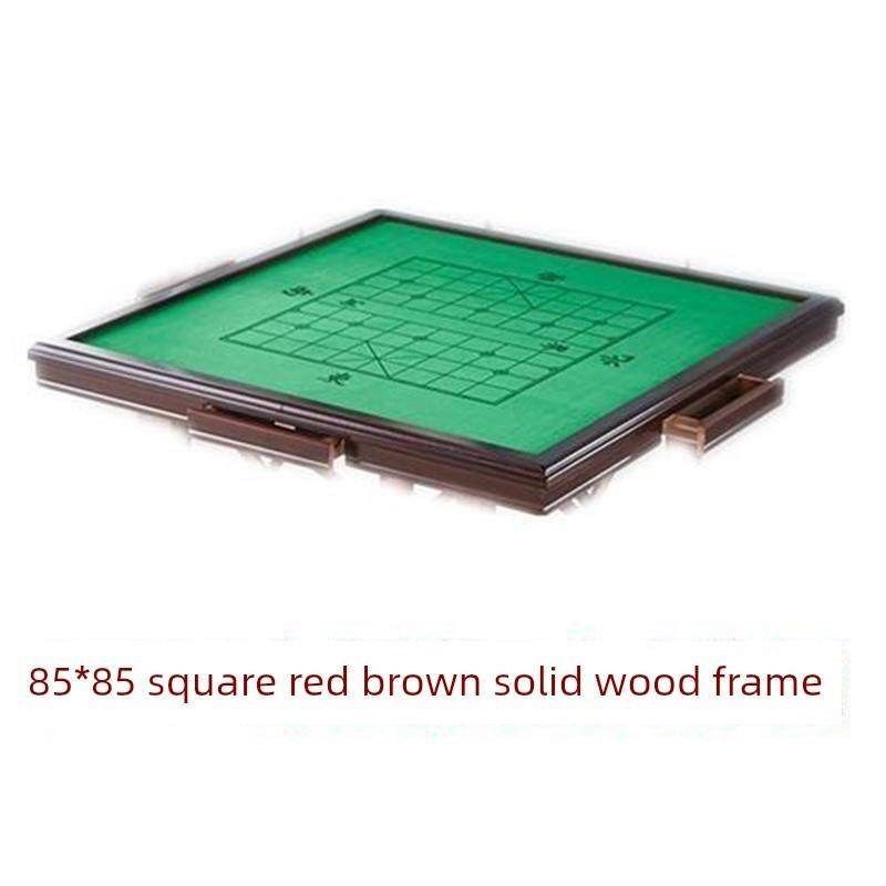 麻将桌面板方形面麻将桌盖板手搓面餐桌面实木桌板麻将机盖板抽屉