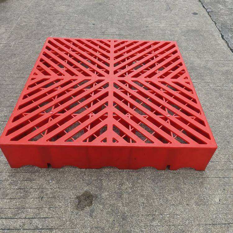 500*500*100防潮垫板仓库防潮板食品垫板商超垫板托盘塑料小垫板