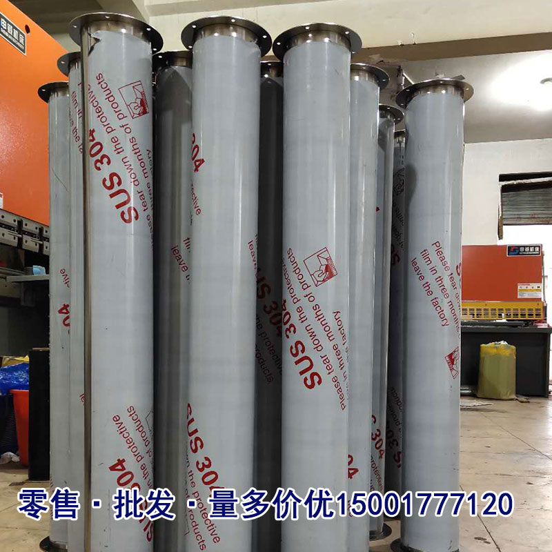 不锈钢304圆形方形焊接风管无缝翻遍管镀锌排尘耐高温防腐排烟管