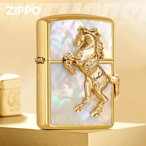zippo马到成功官方正品煤油防风