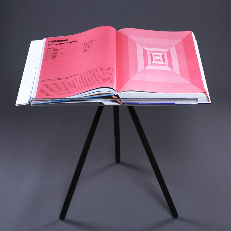 后浪自研文创 亚克力阅读书架  艺术博物馆展示陈列 铁质金属架子