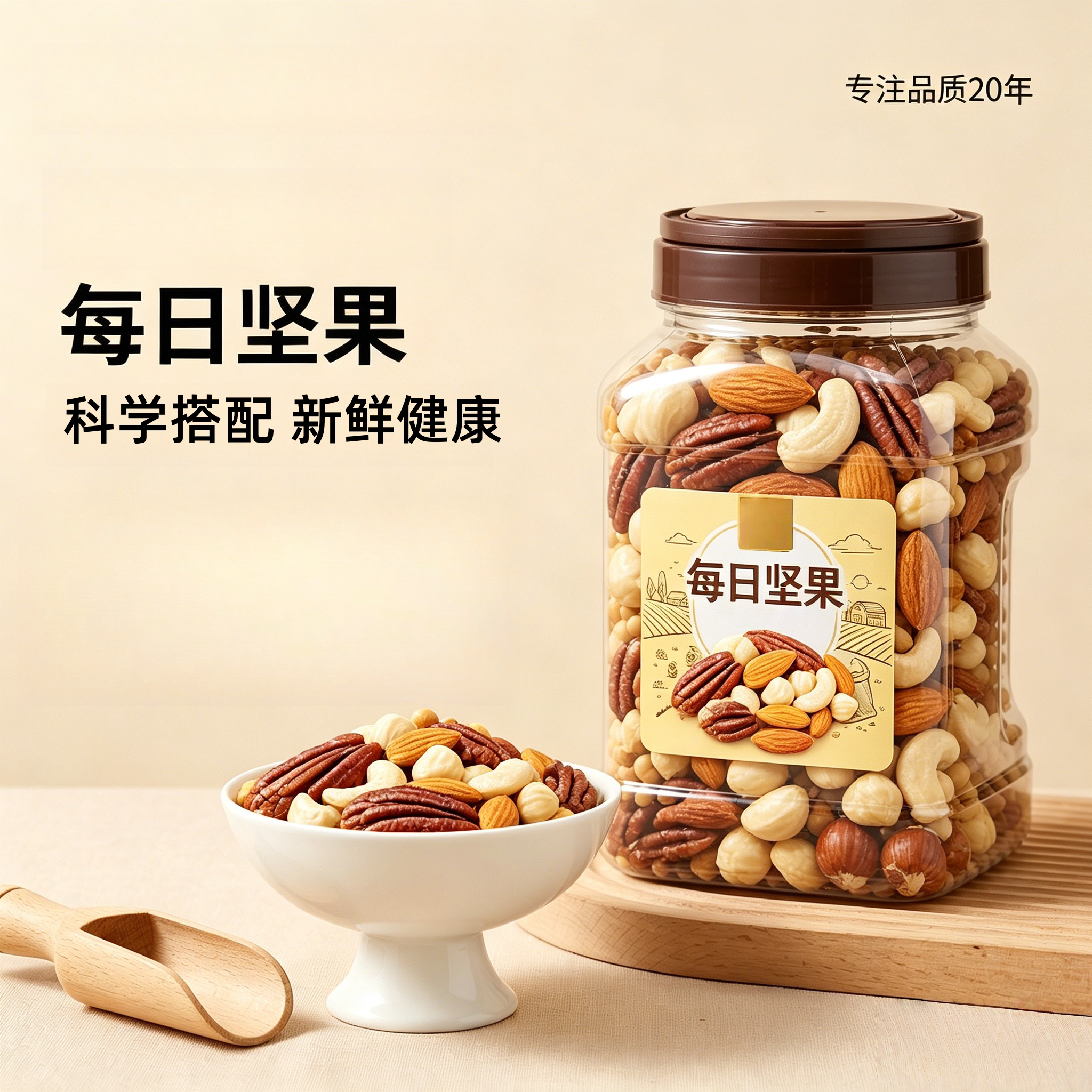 农科院每日坚果独小包装官方旗舰店正品孕妇每日坚果健康干果零食