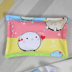 纯棉儿童枕头幼儿园午睡3-5岁枕儿童6到12岁枕头可拆标准通用枕套