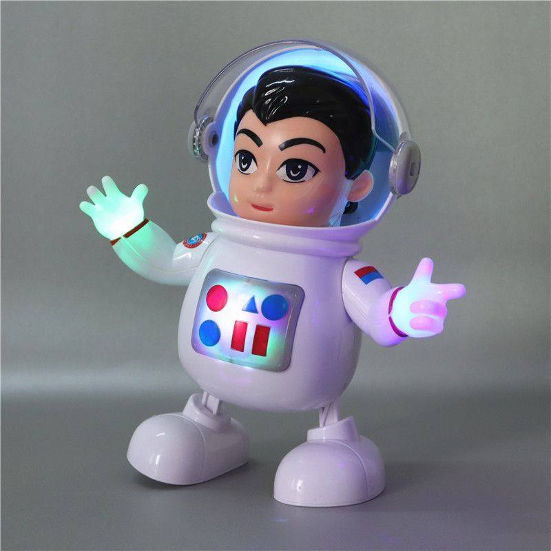 唱歌跳舞电动机器人自动摇摆宝宝训练习抬头婴儿玩具益智男孩礼物