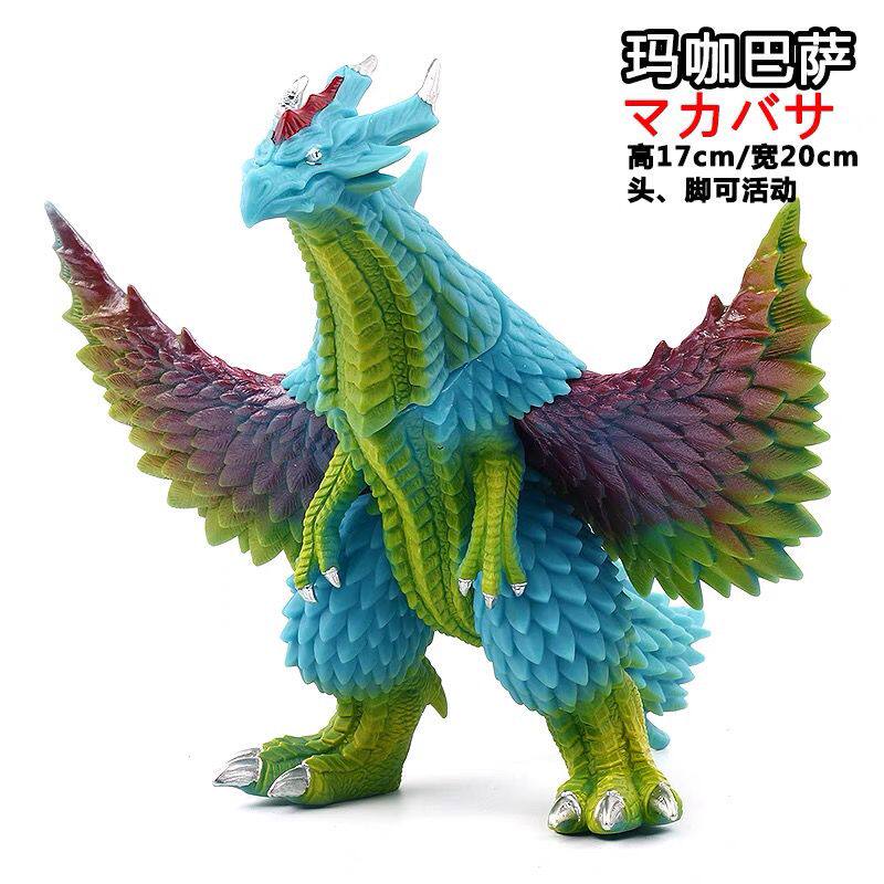 玛伽巴萨怪兽大号软胶摔不