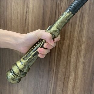 仿真兵器海王海神波塞冬三叉戟兵器儿童玩具漫展道具软安全塑料