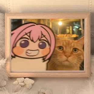 Doro的好朋友合照相框哦润吉桌面卧室宿舍装饰摆件礼物送朋友ins