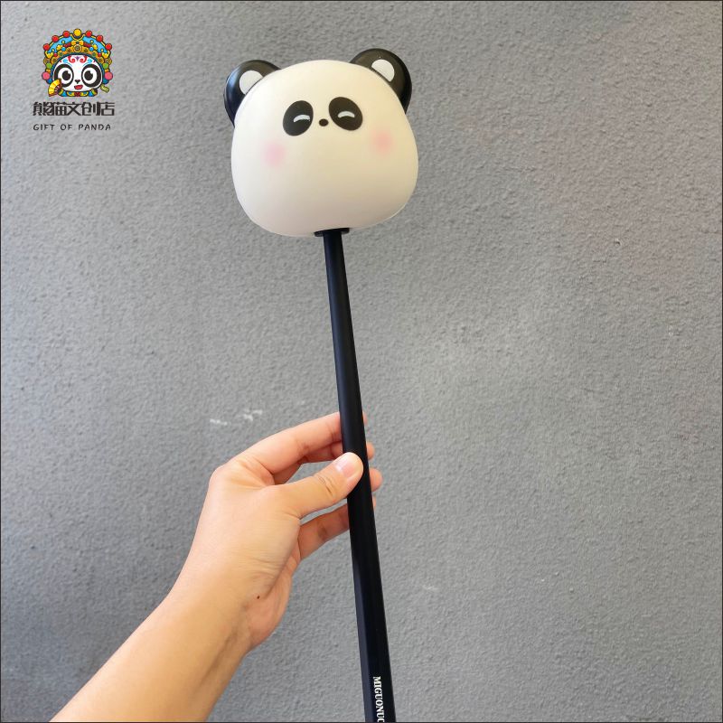 熊猫按摩锤敲打锤l棒卡通可爱小锤子颈肩经络捶背部敲背捶背器神