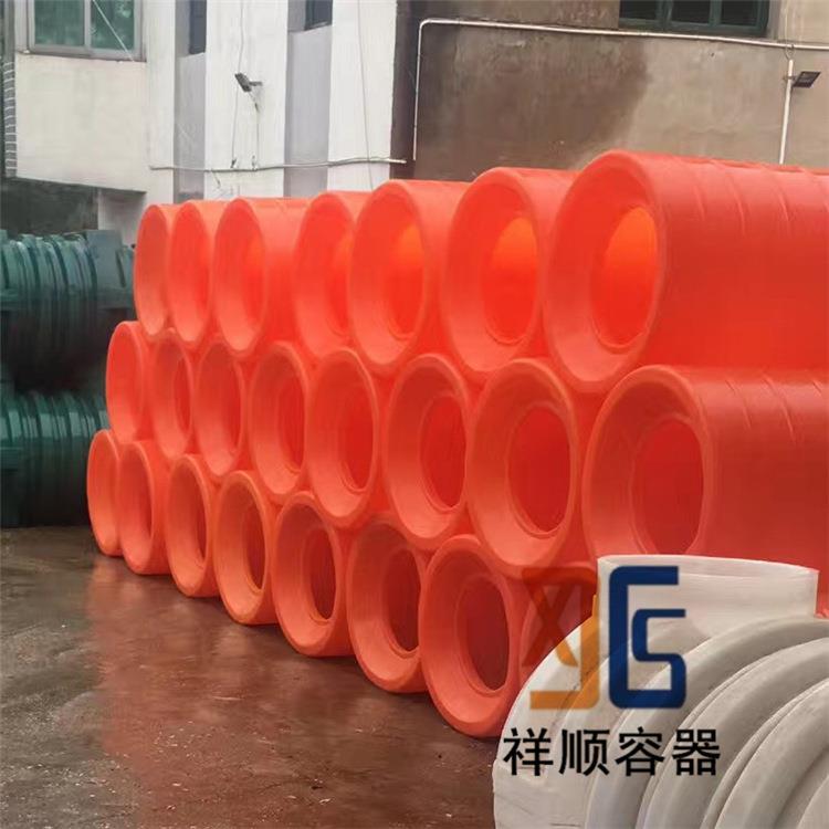 800L鱼业运输桶800升塑料活鱼桶水产周转桶一体成型的存鱼箱