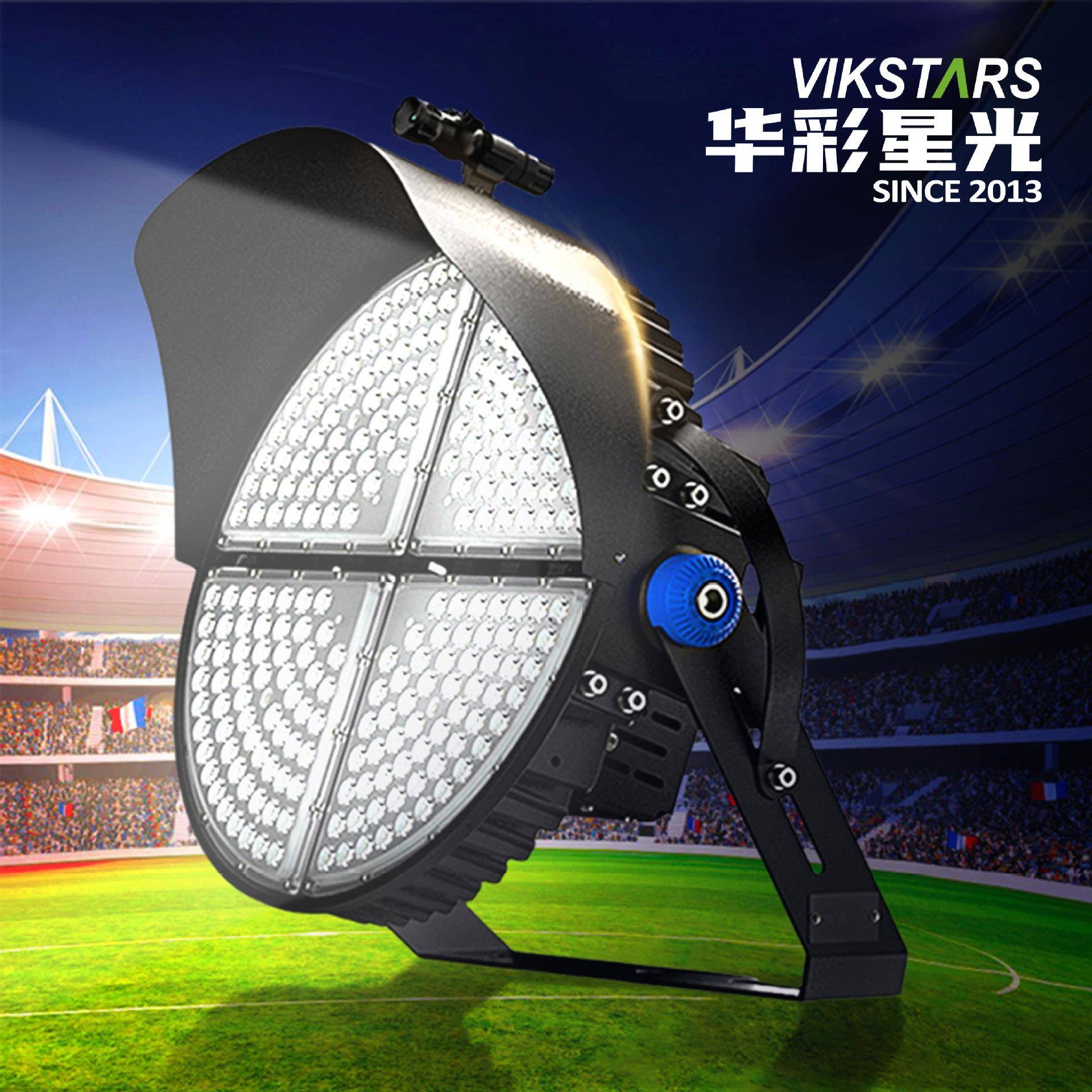 led圆形球场灯大功率投光灯投射灯专业运动体育场高杆灯工程防水
