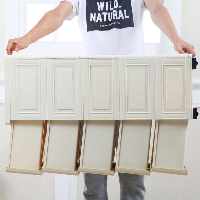 加厚卡通收纳柜抽屉式儿童储物柜塑料宝宝衣柜婴儿多层整理柜子箱