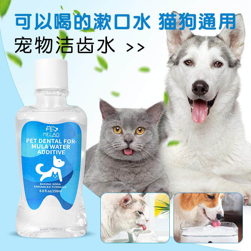 跨境宠物漱口水温和猫咪狗狗通用漱口液洁牙水宠物漱口水