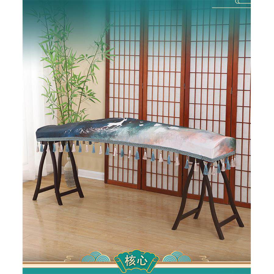 古筝罩防尘罩古筝套琴罩防尘布防水防尘套古筝盖布筝文艺典雅通用