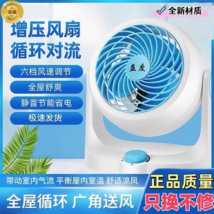 益度空气循环扇德国品质涡轮增压静音电风扇小空调制冷风机扇M1