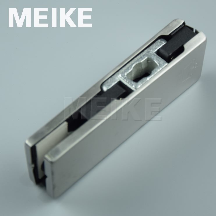 铝门夹无框玻璃门超强上下夹夹一字夹铝夹子配件玻璃门不锈钢芯夹