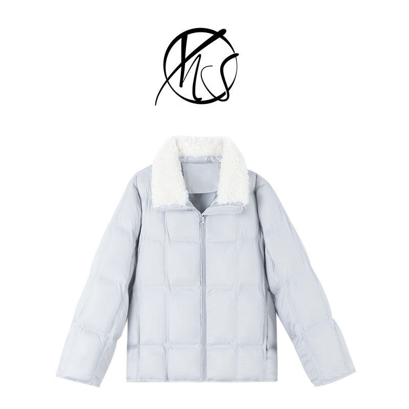 NANJIE/楠姐【海盐舒芙蕾】保暖冬季韩版翻领新款羽绒服XNS6822