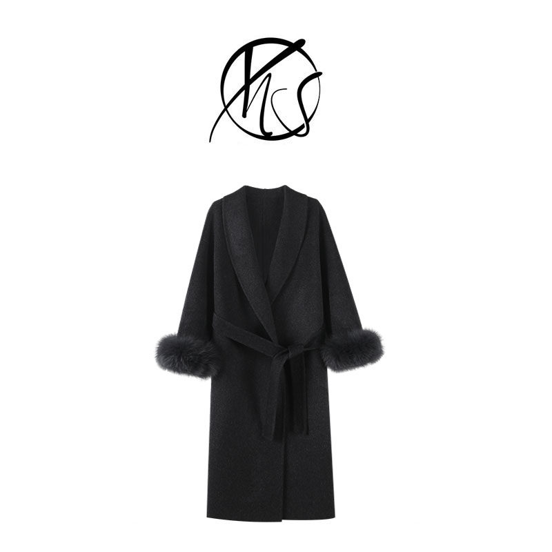 NANJIE/楠姐【唐顿大衣】经典轻奢大气高级感羊绒大衣XNS6820